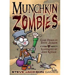 Munchkin Zombies Kortspill Frittstående utvidelse til Munchkin 